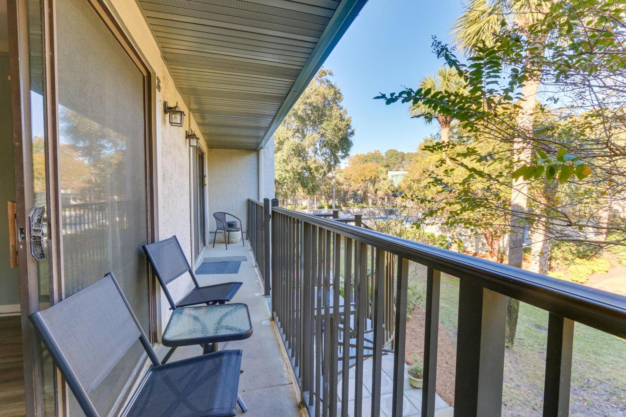 Hilton Head Condo Walk To Coligny Beach And Plaza! Hilton Head Island Eksteriør bilde