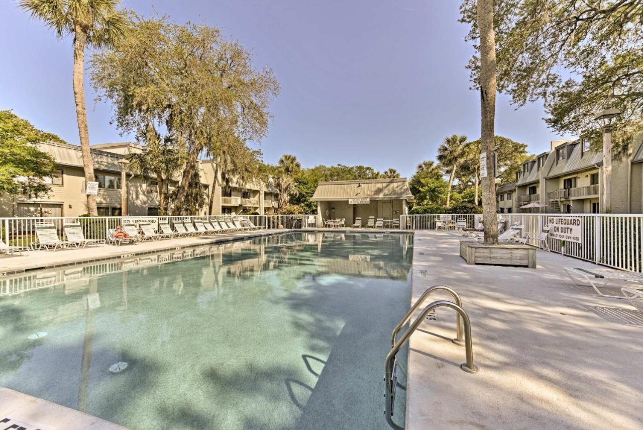 Hilton Head Condo Walk To Coligny Beach And Plaza! Hilton Head Island Eksteriør bilde